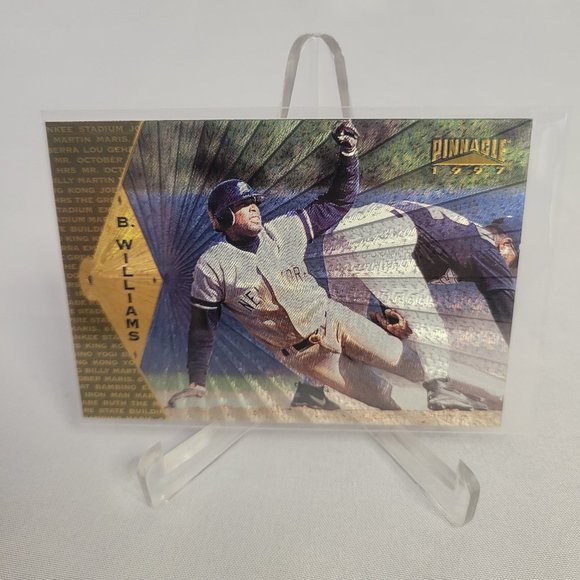 1997 Pinnacle - Museum Collection #111 Bernie Williams - Picture 3 of 3